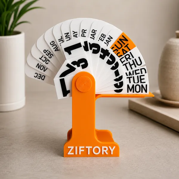 Custom_Retro_Perpetual_Desk_Calendar
