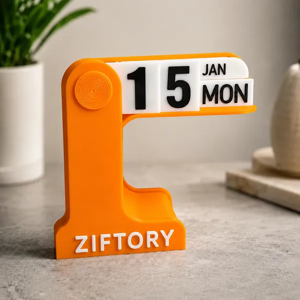 Custom_Retro_Perpetual_Desk_Calendar