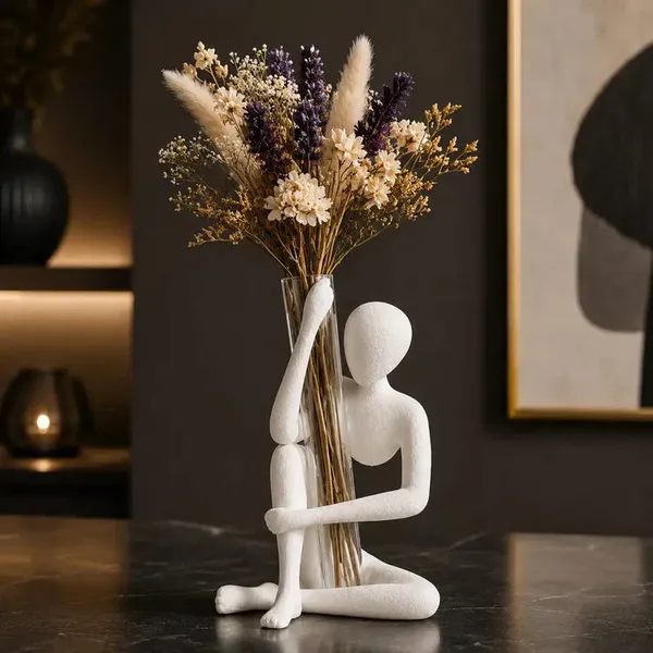 Modern_Human_Figure_Flower_Holder_Vase_Default_Title