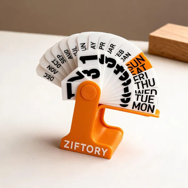 Custom_Retro_Perpetual_Desk_Calendar