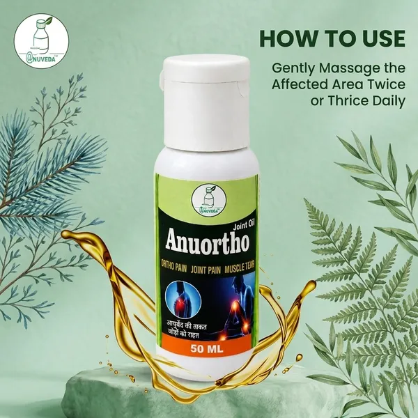 Anuveda_Anuortho_Herbal_Joint_Muscle_Relief_Oil_50Ml