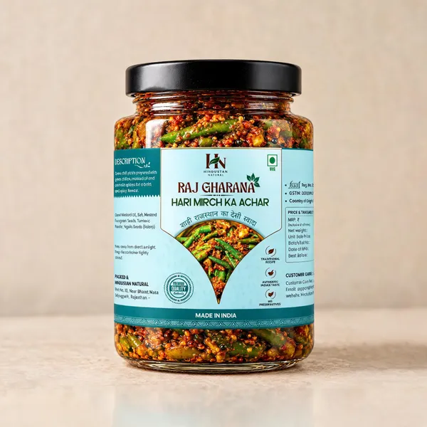 Natural_Raj_Gharana_Hari_Mirch_Ka_Achar_For_Eating