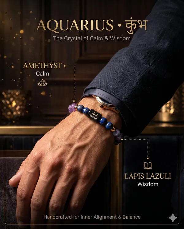 Purple_Blue_Aquarius_Rashi_Zodiac_Bracelet