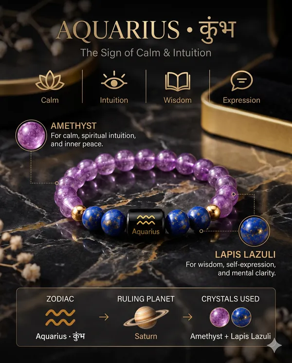 Purple_Blue_Aquarius_Rashi_Zodiac_Bracelet