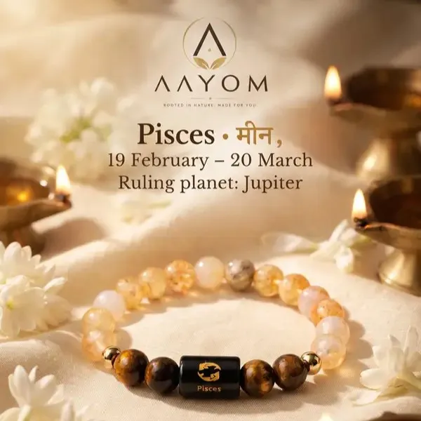 Yellow_Brown_Pisces_Rashi_Zodiac_Bracelet