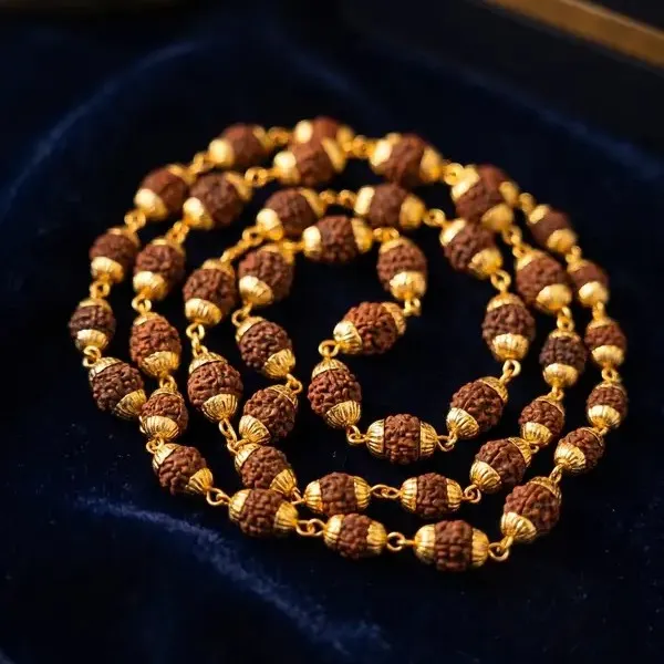 Golden_Natural_Rudraksha_Gold_Chain