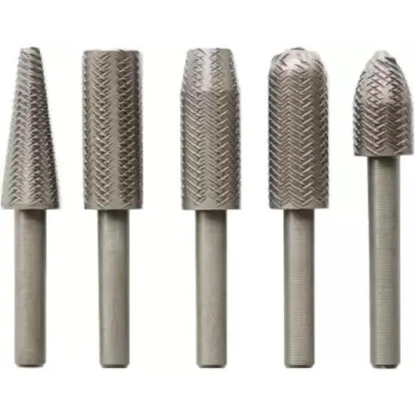 5pcs_Set_High_Speed_Steel_Burr_Drill_Bit_Set_Wood_Carving_Rasps_For_Dremel_Shank_Burs_Tools_Cutting_Tool_Black_5pcs_Silver