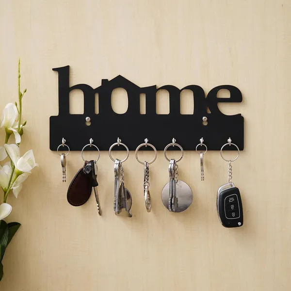 Premium_Home_Keys_Wooden_Key_Holder__Wood_7_Hook_Decorative_Items_For_Home_Decor_Black_Black