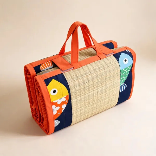 Multicolor_Cotton_Foldable_Bed_For_Kids