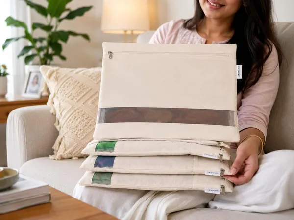 Ivory_Cotton_Zippered_Saree_Storage_Bag