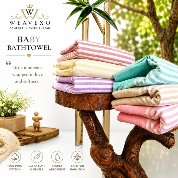Multicolor_Cotton_Kids_Bath_Towel