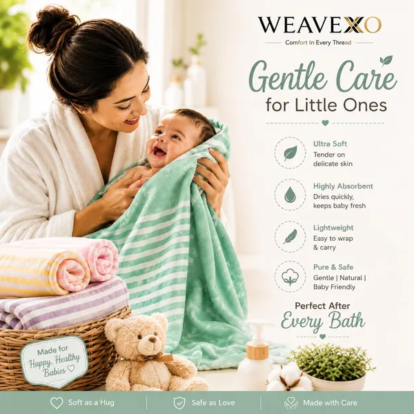 Multicolor_Cotton_Kids_Bath_Towel