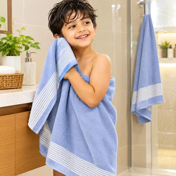 Multicolor_Cotton_Kids_Bath_Towel