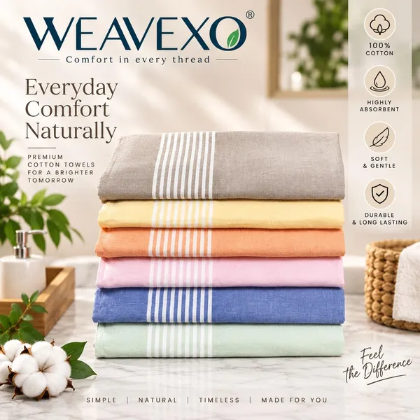 Multicolor_Cotton_Kids_Bath_Towel