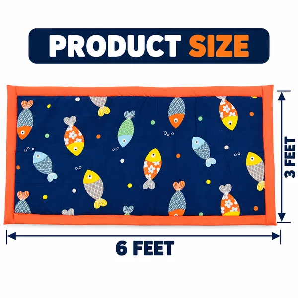 Blue_Cotton_Foldable_Bed_For_Kids_3*6_size