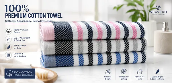 Multicolor_Cotton_Striped_Bath_Towel