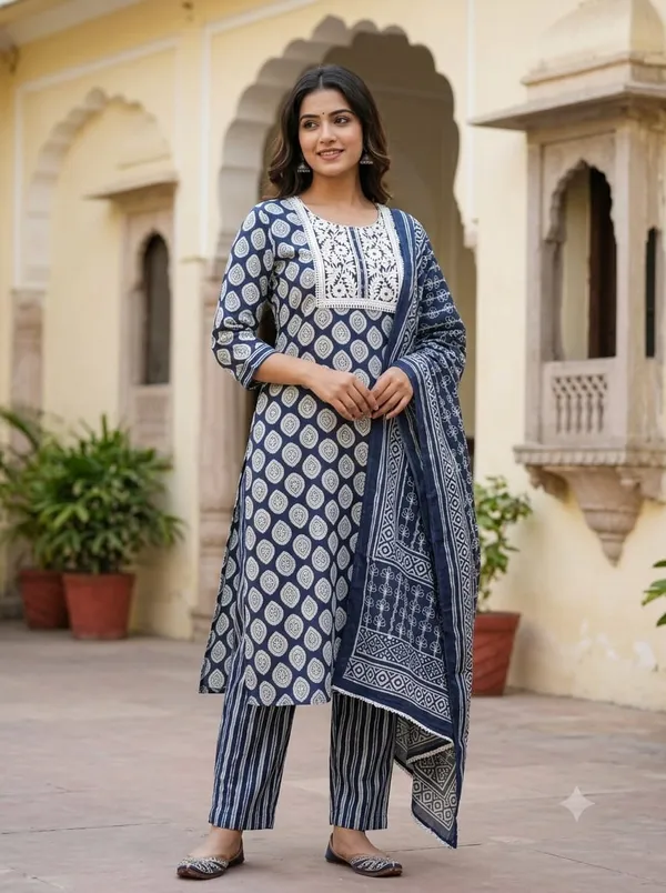 Blue_Printed_Straight_Kurta_Set_for_Women