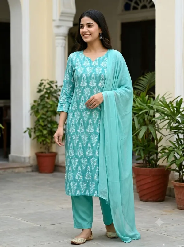Aqua_Printed_Straight_Kurta_Set_for_Women
