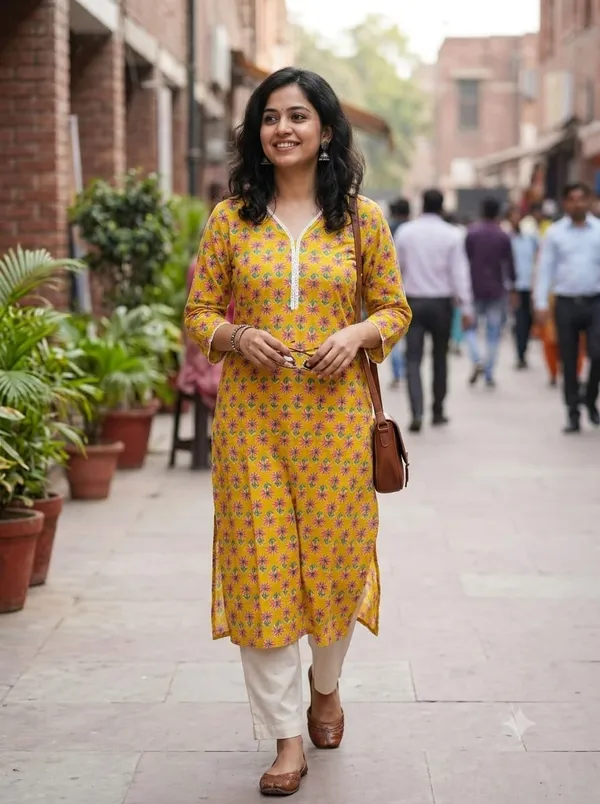 Yellow_Printed_Straight_Kurta_for_Women