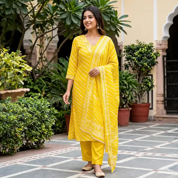 Yellow_Printed_Straight_Suit_Set_For_Women