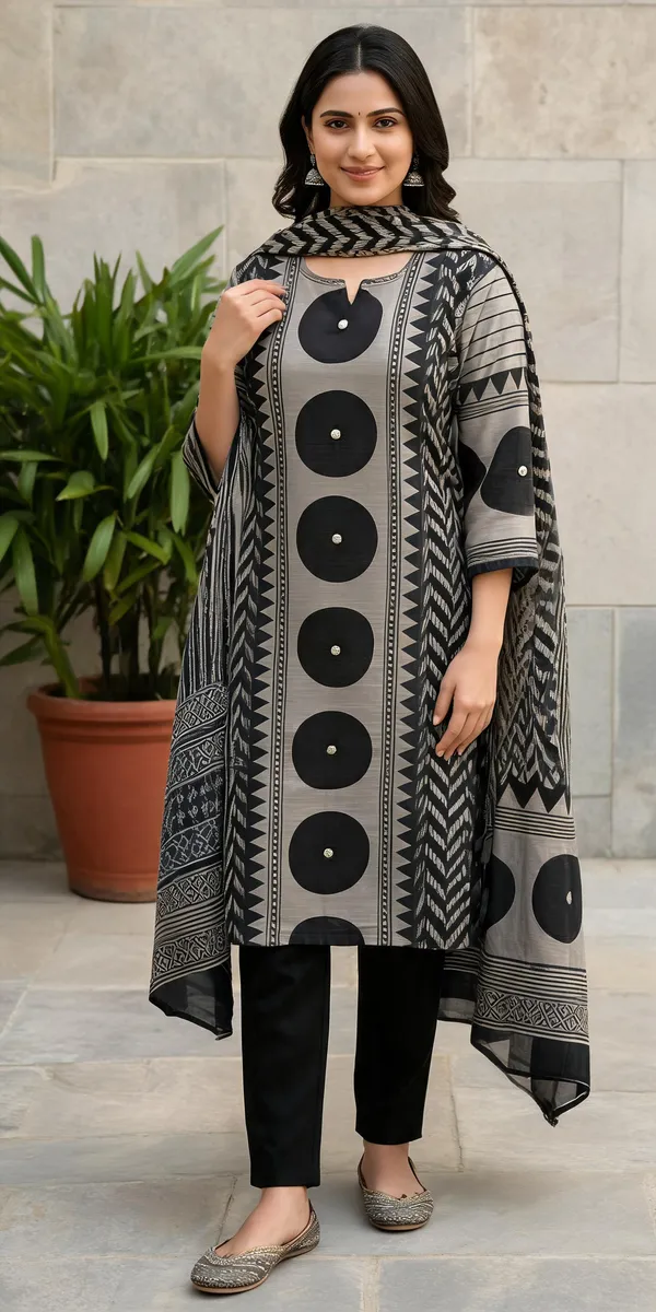 Grey_Printed_Straight_Kurta_Set_For_Women