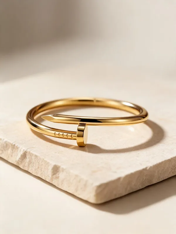 Gold_Stainless_Steel_Wrap_Cuff_Bracelet_For_Women