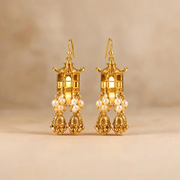Gold_Alloy_Jhumka_Earrings_For_Women