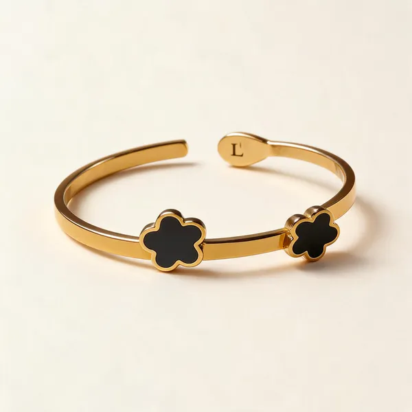 Gold_Stainless_Steel_Cuff_Bangle_Bracelet_For_Women