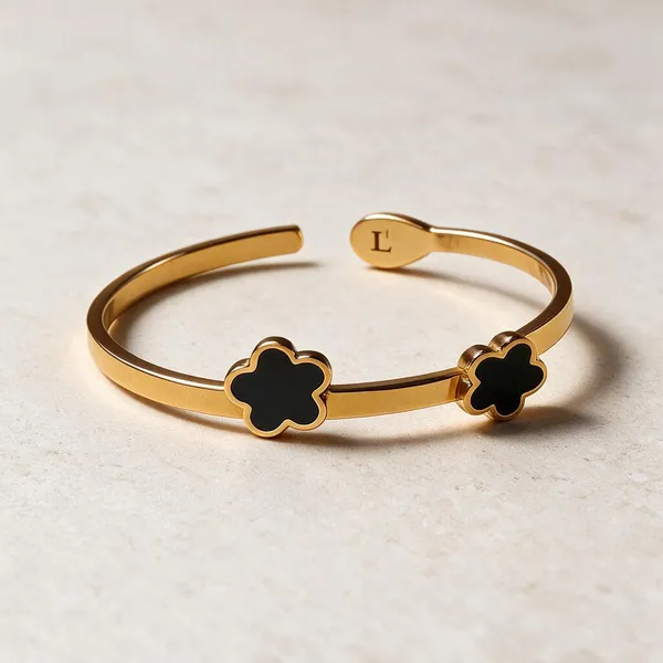 Gold_Stainless_Steel_Cuff_Bangle_Bracelet_For_Women