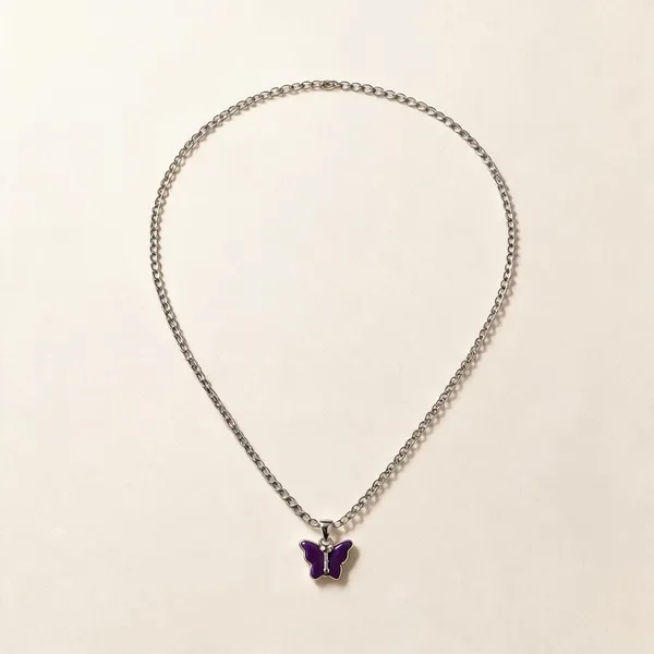 Silver_Stainless_Steel_Pendant_Necklace_For_Women