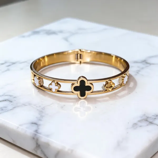 Gold_Stainless_Steel_Bangle_Bracelet_For_Women