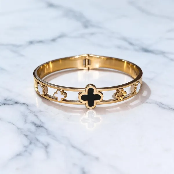Gold_Stainless_Steel_Bangle_Bracelet_For_Women