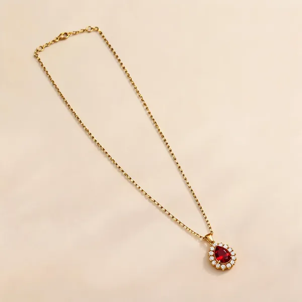 Red_Alloy_Pendant_Necklace_For_Women