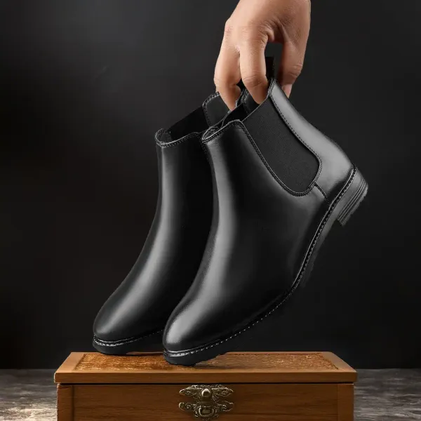 ERIX_Men's__Everyday_Use_Synthetic_Leather_chelsea_Boots_For_Men