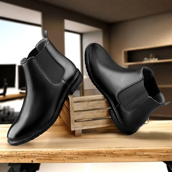 ERIX_Men's__Everyday_Use_Synthetic_Leather_chelsea_Boots_For_Men