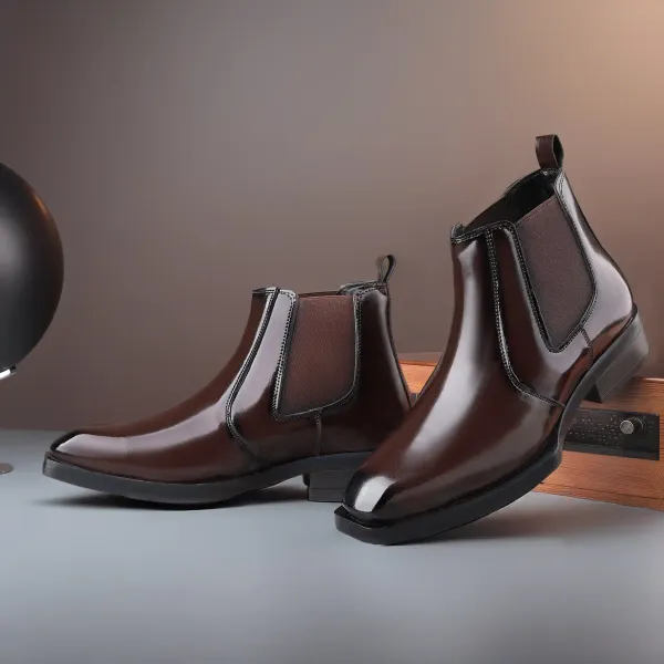 ERIX_Synthetic_Leather_chelsea_Boots_For_Men