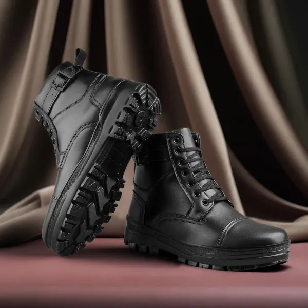 ERIX_High_Ankle_Zipper_Biker_Shoes_|_Trekking_|_Hikking_|_Stylish_Outdoor_Boots_Boots_For_Men