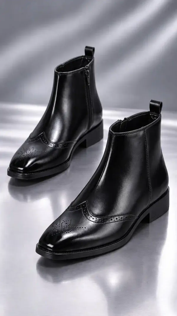 ERIX_Men'_Windsor_Brogue_classic_Wingtip_Chelsea_Boots_Boots_For_Men