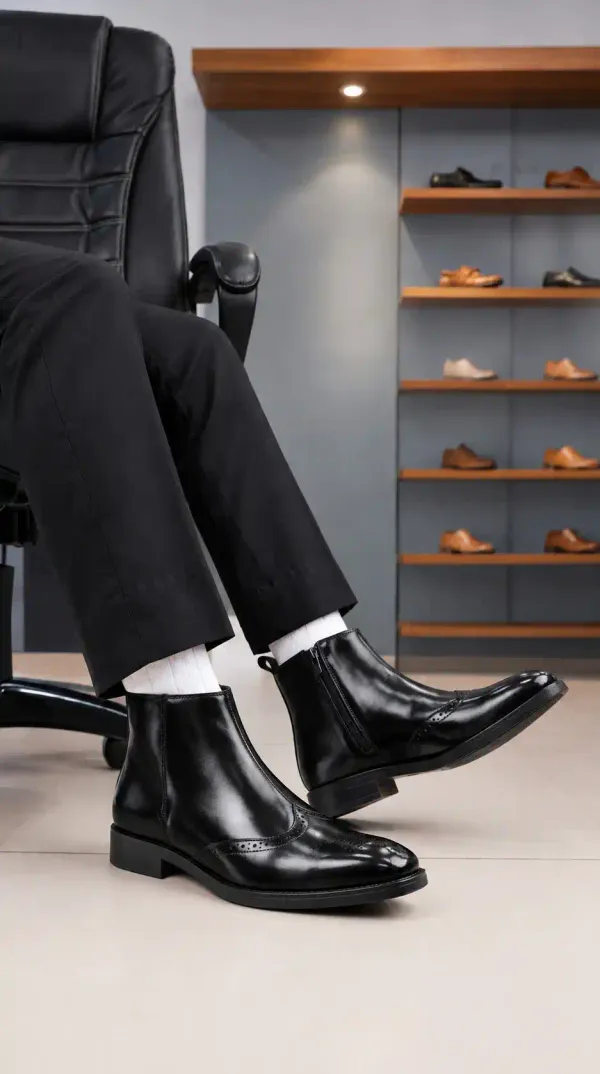 ERIX_Men'_Windsor_Brogue_classic_Wingtip_Chelsea_Boots_Boots_For_Men