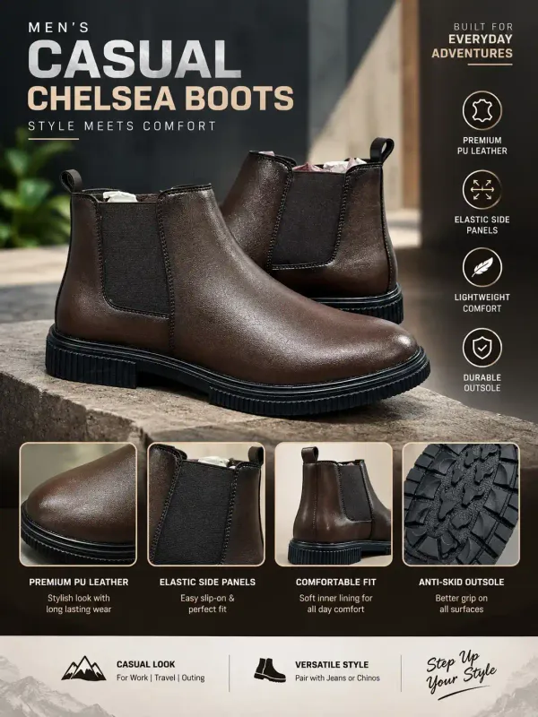 ERIX_Men's_Premium_Everyday_chelsea_Boots_For_Men