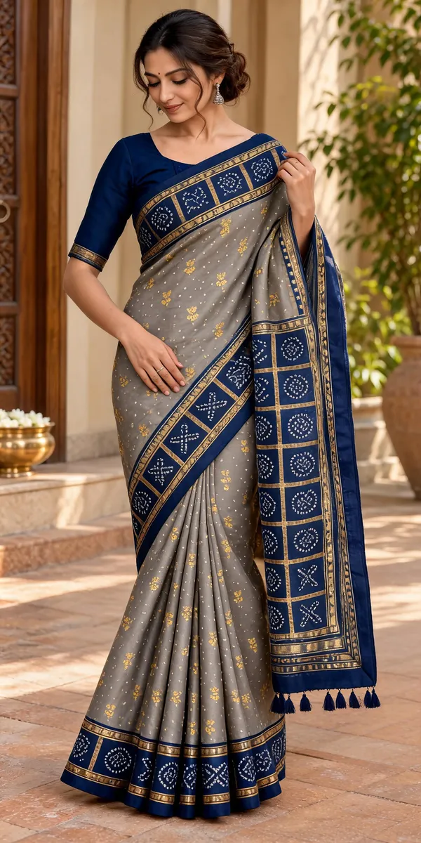 Royal_Ash_Charm_Saree_For_Women