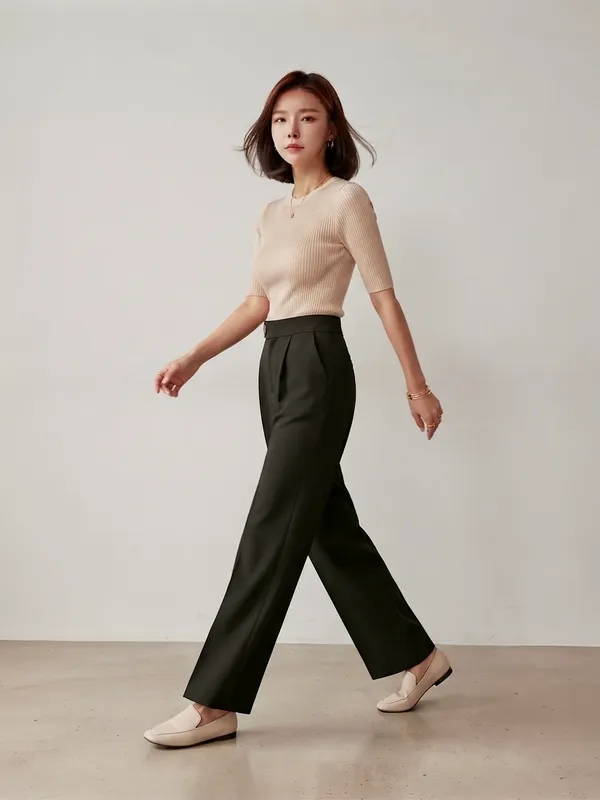 Black_Imported_Korean_Fabric_(Lachko_Korean)_Korean_Pant_For_Women
