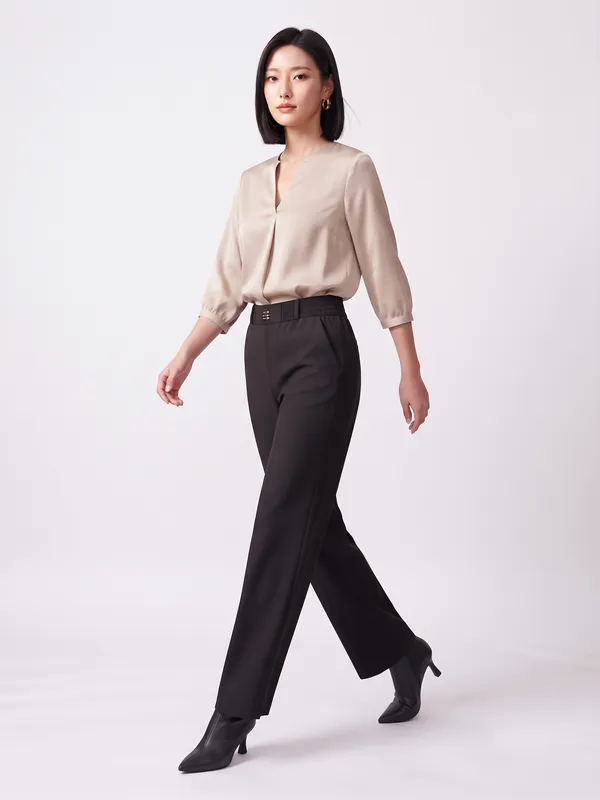 Black_Imported_Korean_Fabric_(Lachko_Korean)_Korean_Pant_For_Women