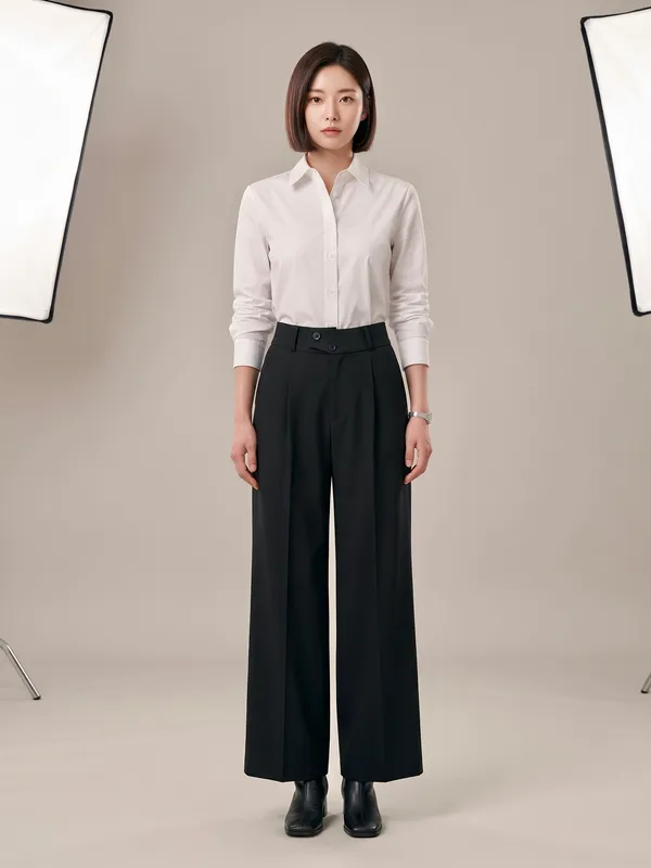 Black_Imported_Korean_Fabric_(Lachko_Korean)_Korean_Pant_For_Women