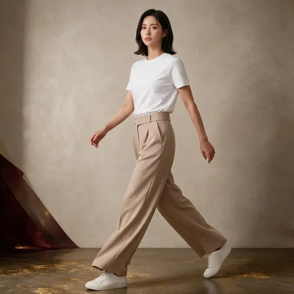 Beige_Imported_Korean_Fabric_(Lachko_Korean)_Korean_Pant_For_Women