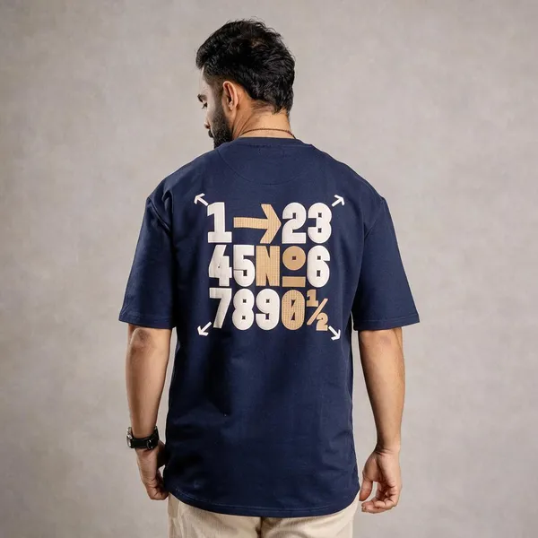 Blue_Premium_Cotton_Fabric_T_Shirt_For_Men