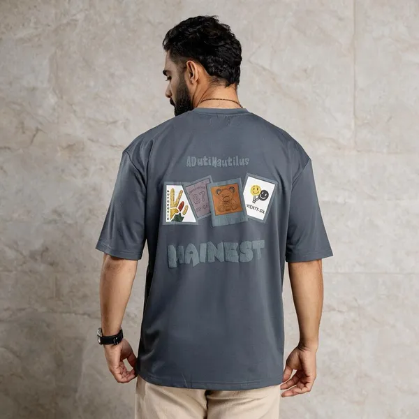 Grey_Imported_Tencil_Febric_T_Shirt_For_Men