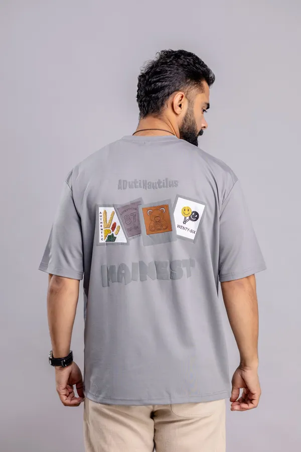 Grey_Imported_Tencil_Febric_T_Shirt_For_Men