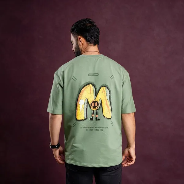 Green_Premium_Cotton_Fabric_T_Shirt_For_Men