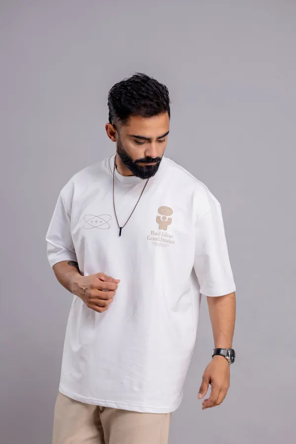 White_Premium_Cotton_Fabric_T_Shirt_For_Men